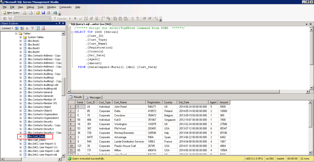 connecting to the external sources of data