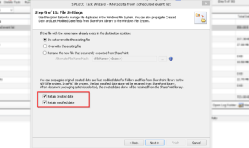 retain system dates while SharePoint list export